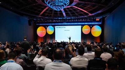 Glenn on stage at Sandler Summit 2025 Photo