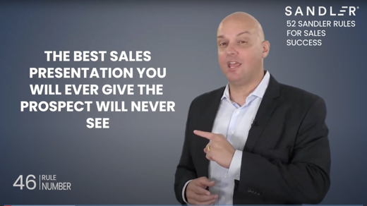 The best sales presentation