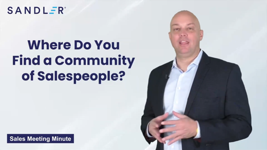 Where Do You Find a Community of Salespeople?