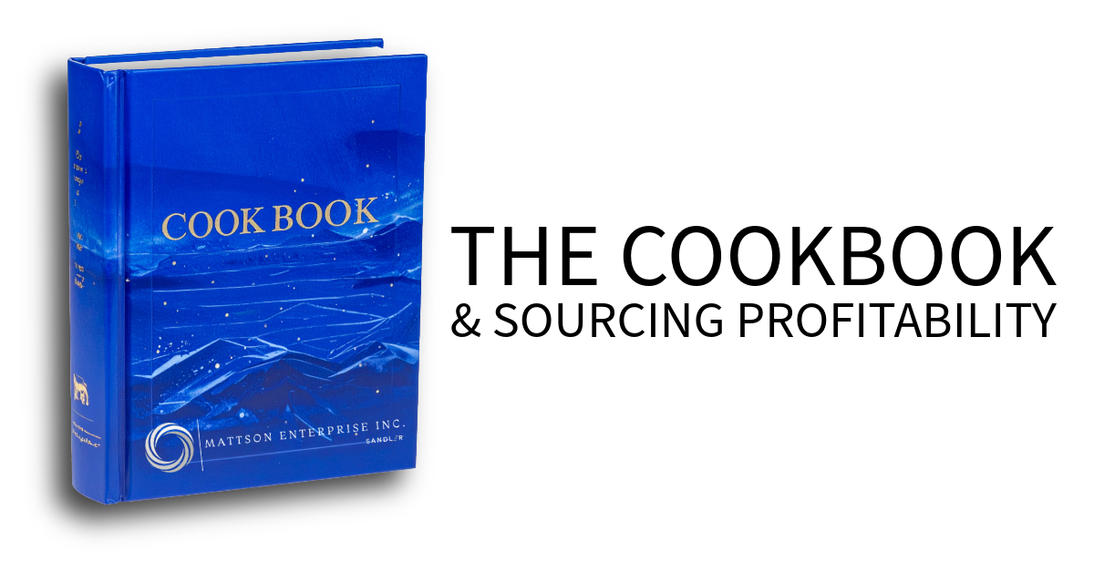 The Cookbook & Sourcing Profitability