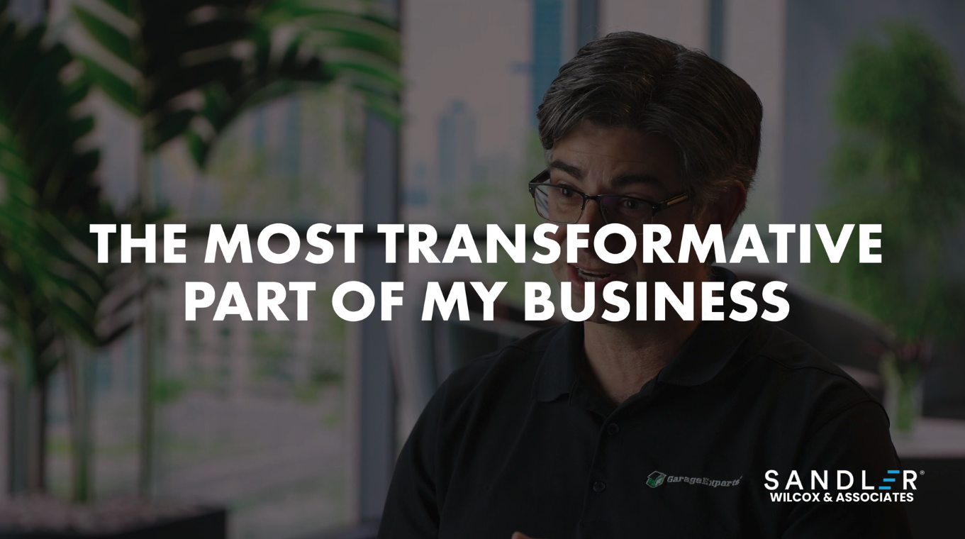 The most transformative part of my business