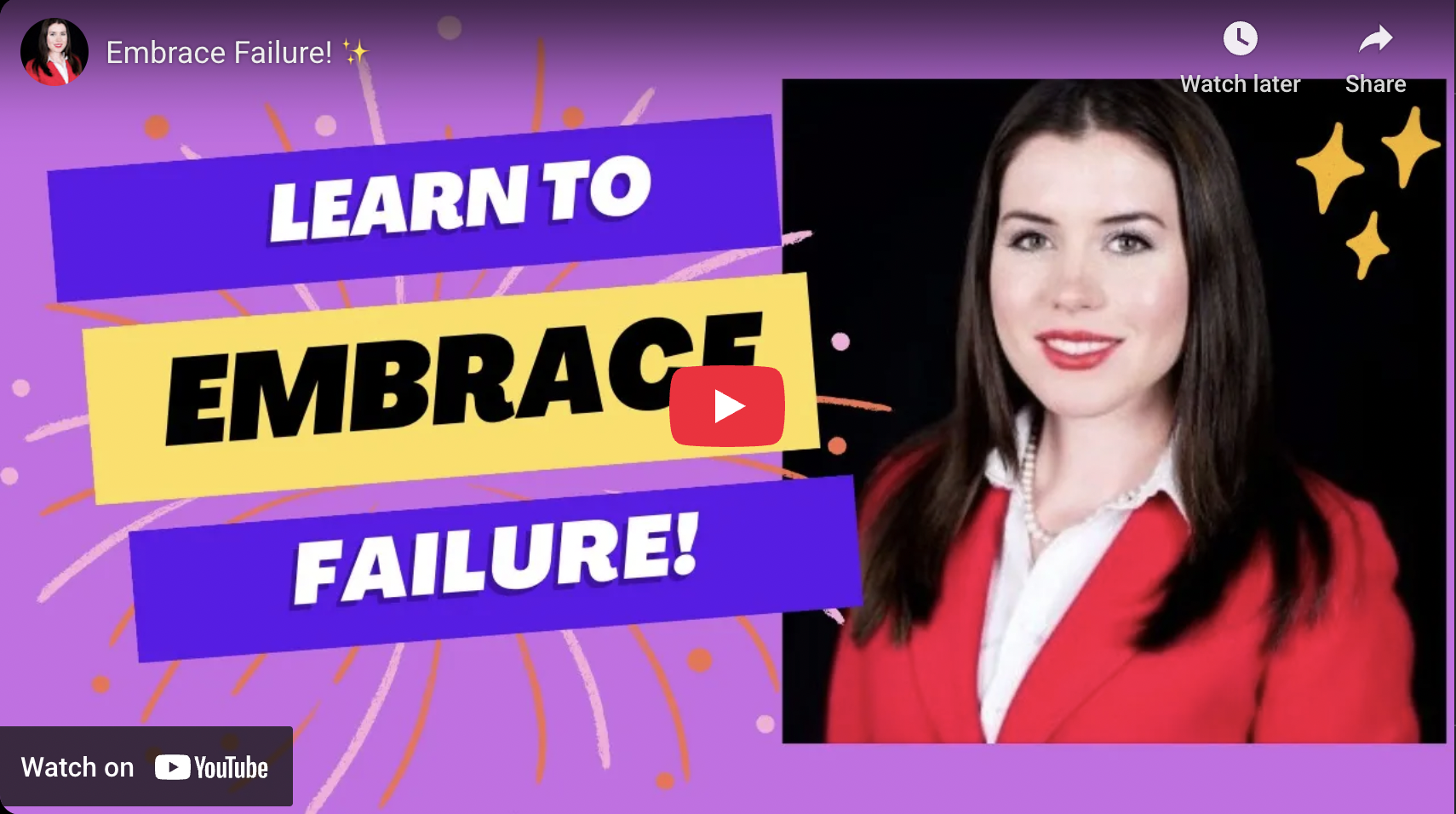 embrace failure