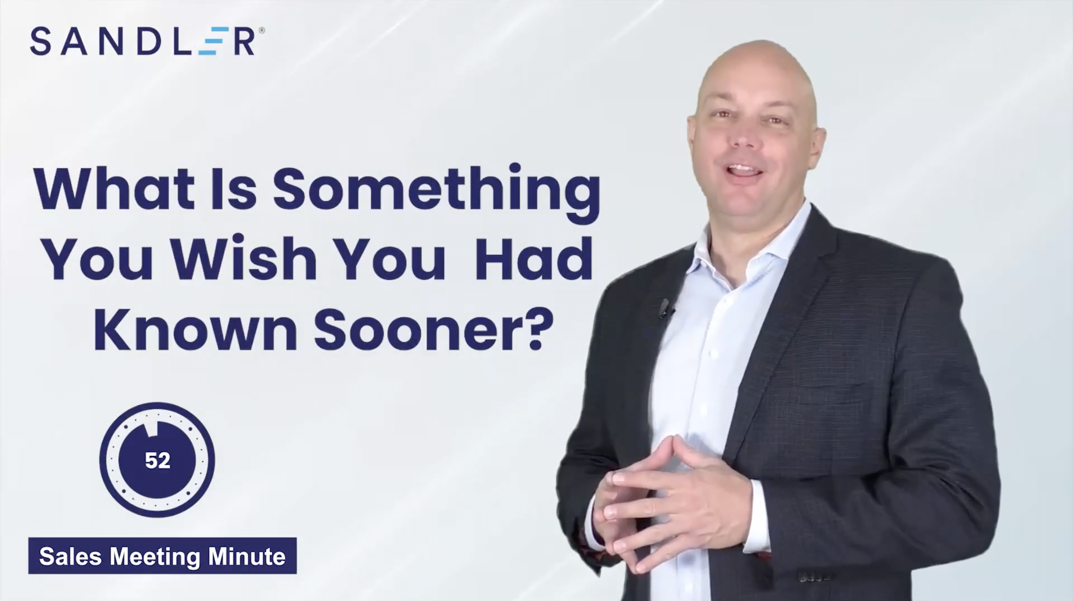 What is something you wish you had known sooner?