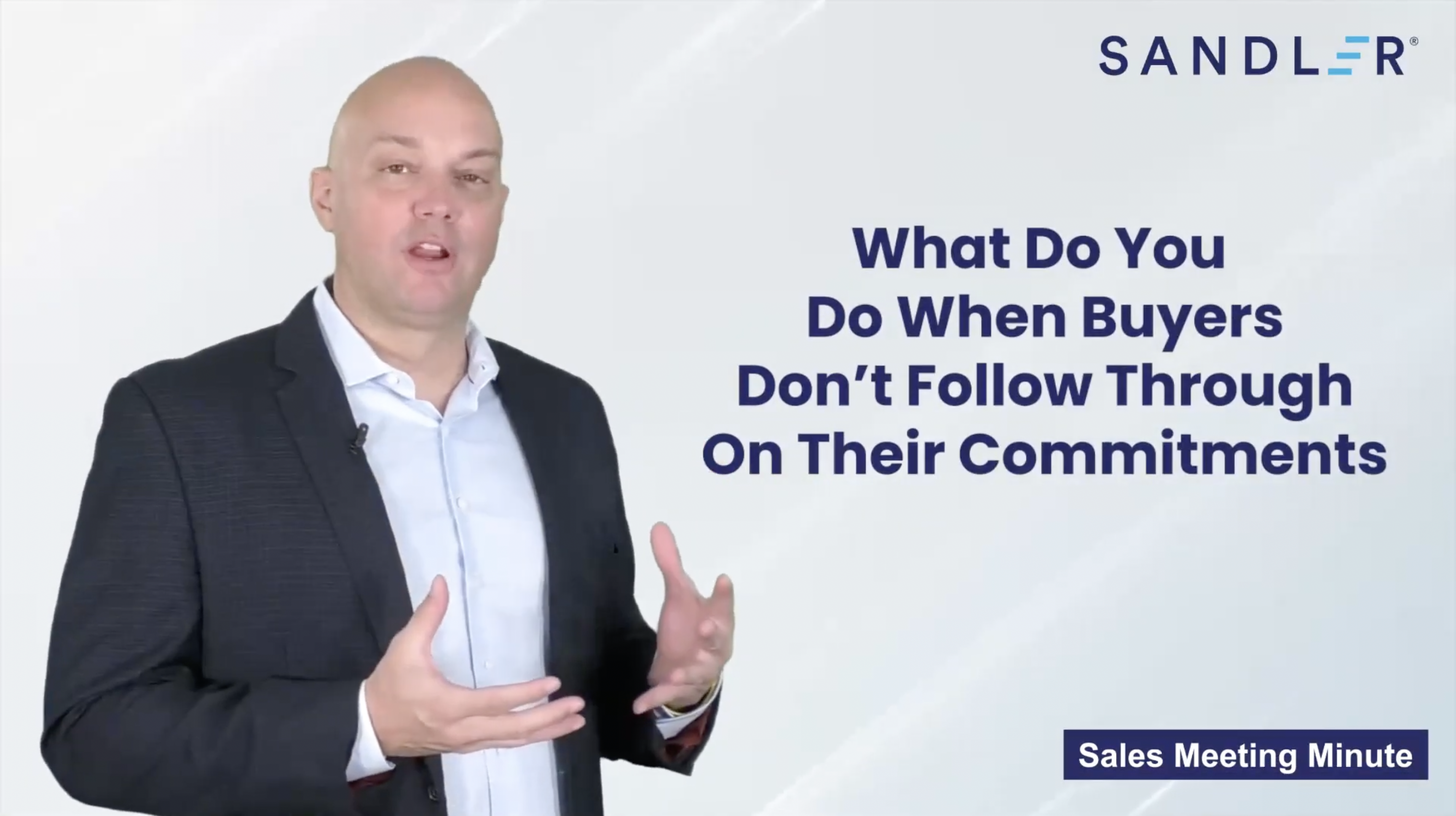 What to do when buyers don't follow through on their commitments