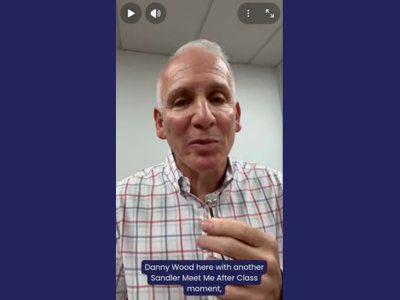 Update Your 30-Second Commercial with Danny Wood