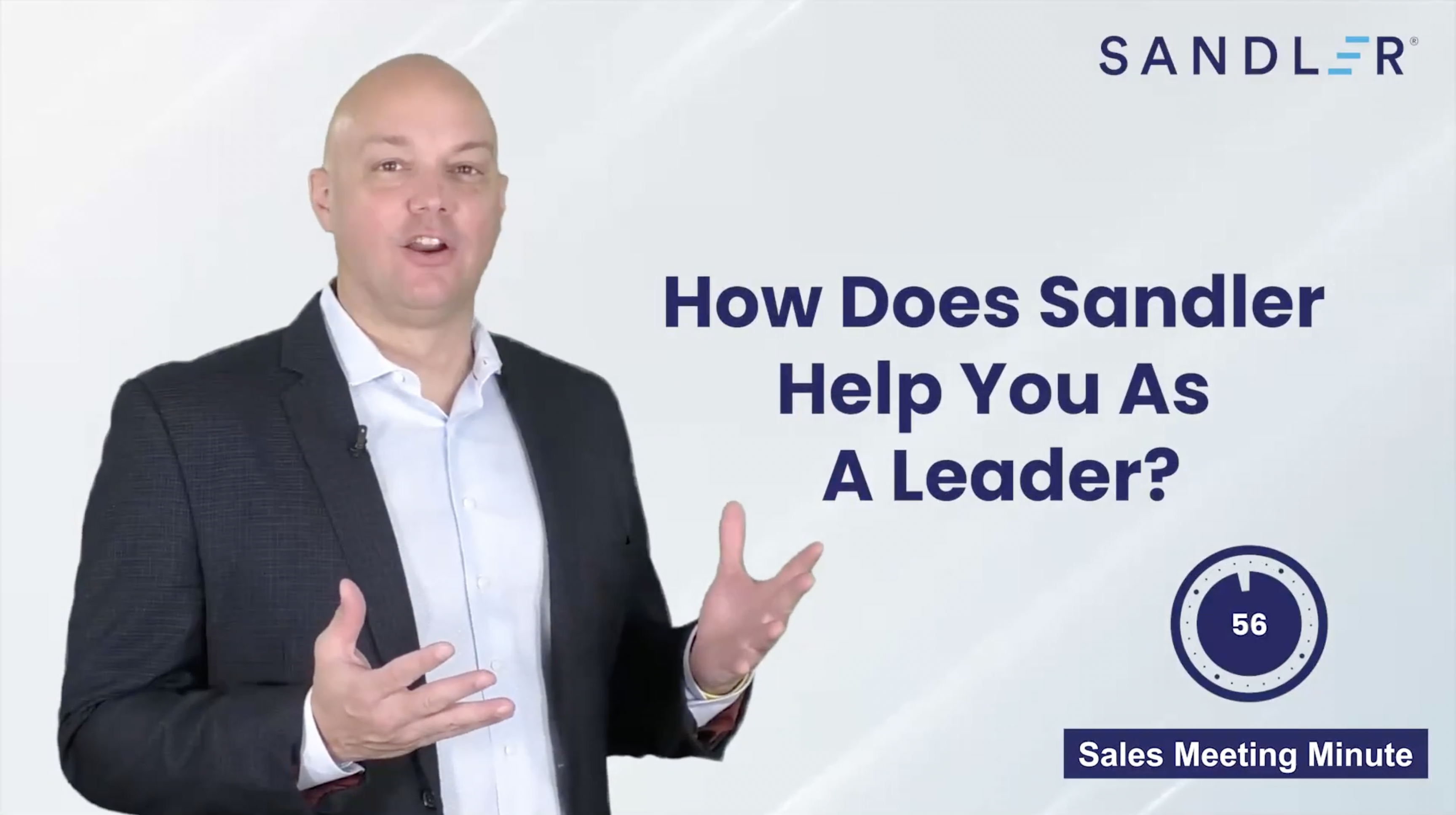 How does Sandler help you as a leader?