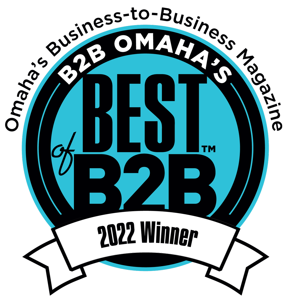 B2B Omaha's 2022 Award Winner