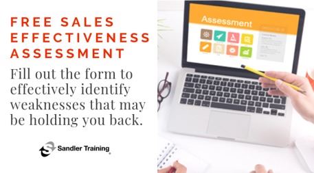 free sales effectiveness assessment fill out the form to effectively identify weaknesses that may be holding you back